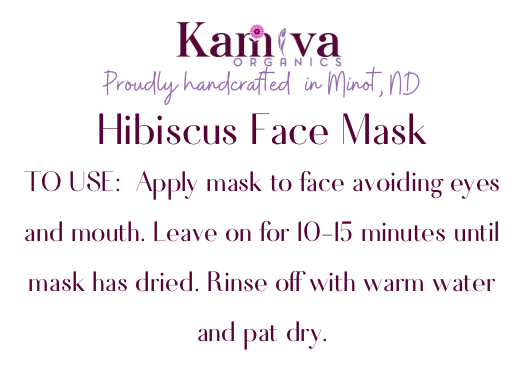 Hibiscus Face Mask