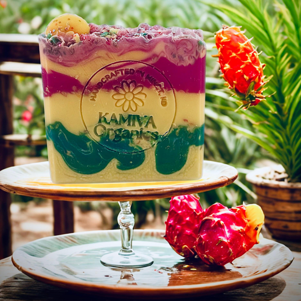 Avocado & Tallow Soap - Prickly Pear and Palm - Kamiva Organics
