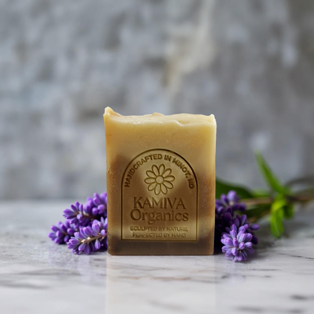 Tallow Facial Soap - Lavender - Kamiva Organics