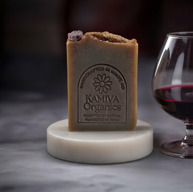Wine Soap - Blackberry Wine - Kamiva Organics